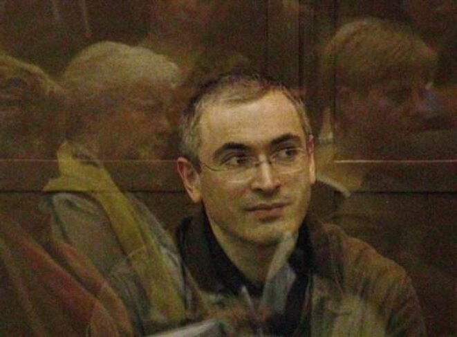 Khodorkovski, en l'absence de l'auteur, empêché.. un visage